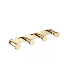 Oltens Vernal haczyk na ręcznik poczwórny złoty połysk 80005800