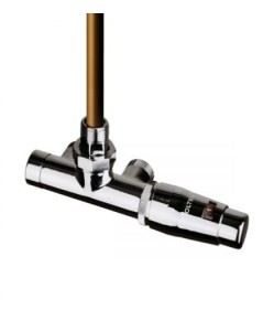 Oltens Varmare Ventil zestaw termostatyczny grzejnikowy jednootworowy prawy chrom 55906100