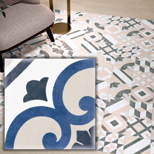 płytka porcelanowa LICEO MIX AZUL 20X20