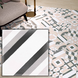 płytka porcelanowa LICEO 04 NEGRO 20X20