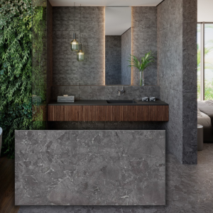 Płytka gresowa Grespania Aracurz Antracita 120x60 matowa ciemna