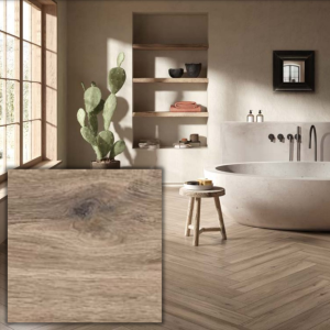 Płytka gresowa Tuscania Firenze Tortora 30x122x2 cm