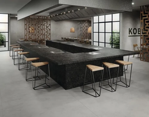 Spiek kwarcowy Blue Stone Gris 100x300 cm matowy