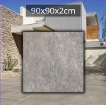 Płytka gresowa tarasowa Tuscania Grey Soul Dark FP2 90x90x2cm