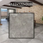 Płytka gresowa tarasowa Tuscania Meteora Grigio FP2 122x122x2cm