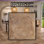 Płytka gresowa tarasowa Tuscania Meteora Cotto FP2 122x122x2cm (1)