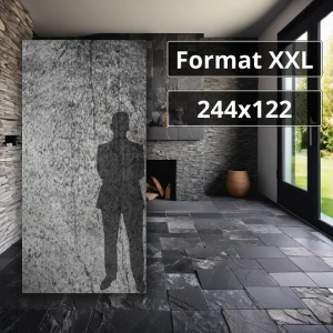 Fornir Kamienny XXL Silver Shine 122x244 Elastyczna tapeta kamienna kamień w rolce