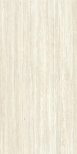 Spiek kwarcowy Laminam Travertino Bianco Bocciardato 100x300 cm – struktura trawertynu