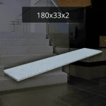 Stopnica granitowa szara G603 płomieniowana BIanco Cristal 180x33x2cm Schody z granitu