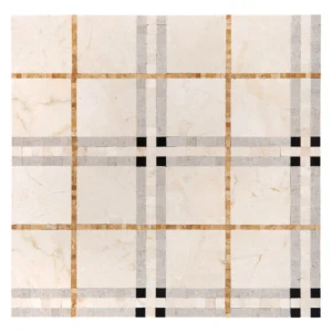 Mozaika marmurowa Beige Tartan 31x31 cm