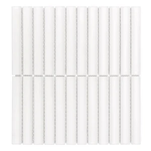 Mozaika Gresowa KitKat White Matt 29,7x29,3 cm