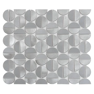 Mozaika Metaliczna Allumi Tabs Silver  35x29,8 cm