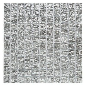 Mozaika lustrzana srebrna DUNIN Vitrum Silverato 001 – 30x30 cm, szkło glamour