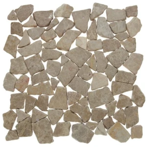 Mozaika kamienna DUNIN Grind Stone Beige – naturalny marmur 30,5x30,5 cm