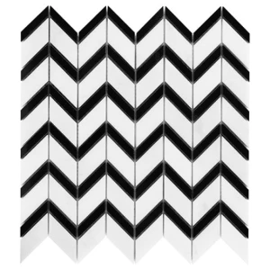 PURE WHITE CHEVRON MIX