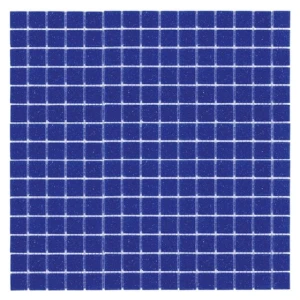 Q Dark Navy – Szklana Mozaika Dark Granat Błyszcząca do Basenów, SPA i Hoteli