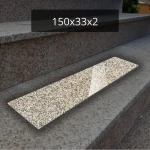 Stopnica granitowa yellow pink G682 polerowana 150x33x2cm