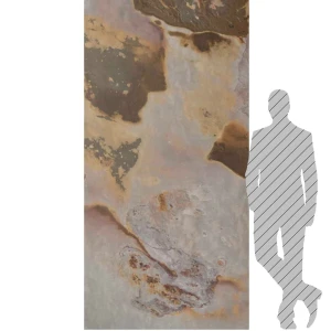 Fornir Kamienny Indian Autumn XXL 122x280x0,2 cm Transparentny