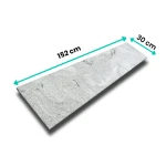 Stopnica | Parapet granitowy Juparana 152x30x2 cm