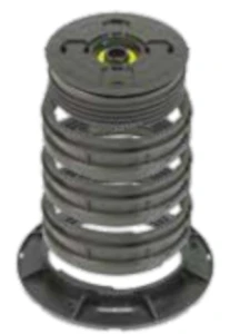 Wspornik tarasowy PROFILITEC UPTEC SUPAS + 3× SUPAR 118–148 mm – regulowany, samopoziomujący