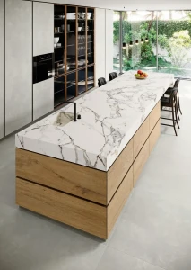 Spiek kwarcowy Calacata Vaglie 120x60cm 5,6mm satyna mat coverlam