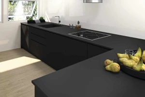 Spiek kwarcowy Basic Negro 100x300 cm matowy