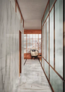 Spieki kwarcowe Ragno Calacatta Nobile 120x278mm poler