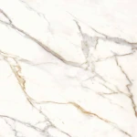 Spiek kwarcowy Calacata Gold 120x120 5,6mm poler coverlam