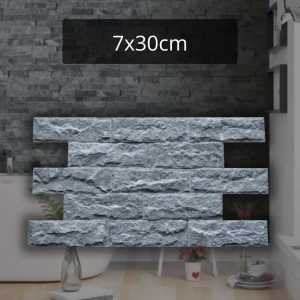 Kamień na elewację dekoracyjny marmurowy Pure Grey 7x30