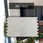 Kamień dekoracyjny marmurowy Pure White 10x40