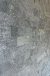 WYPRZEDAŻ ! KOMPLET 27 M2 Kamień elewacyjny-dekoracyjny łupek Silver Grey Naturalny 10x30x0,8-1,3 cm