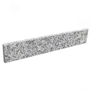 Cokół z granitu polerowanego G603 Bianco Sardo 61x8x1 cokół kamienny
