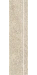 Gres Stopnica Gresowa 20mm Pietra Serena Cream Zoya 120x30x2 cm Taras Wentylowany z gresu