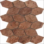 gres porcelanowy ORGAZ OXIDO 30X30 na siatce