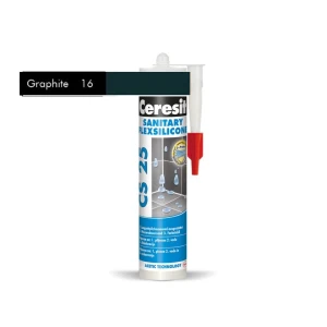 SILIKON SANITARNY Ceresit CS-25 graphite 16