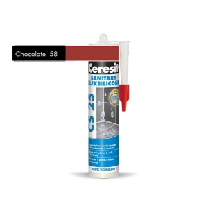 SILIKON SANITARNY Ceresit CS-25 chocolate 58