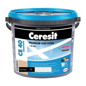 Fuga elastyczna Ceresit CE 40 Aquastatic carrara-03 2kg