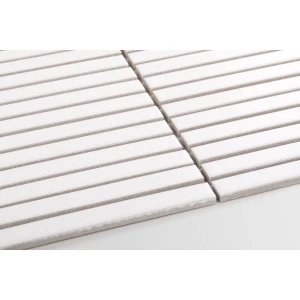 Mozaika Stick BIała Matowa 30x30 cm
