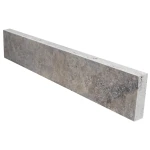 Opornik trawertynowy Ash / obrzeża ogrodowe szlifowane 120x20x6