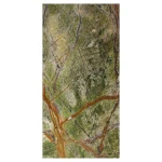 Płytka marmurowa Rain Forest Green szczotkowany 61x30,5x1,2 cm