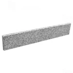 Cokół z granitu polerowanego G602 Bianco Sardo 61x8x1 cokolik kamienny