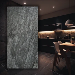 Fornir Kamienny Silver Grey 120x60 Tapeta Kamienna kamień w rolce
