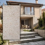 Fornir Kamienny Atlantic White 122x61 Tapeta Z Kamienia