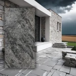 Fornir Kamienny Evora Grey 122x61 Okleina z Kamienia naturalnego
