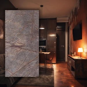 Fornir Kamienny Rainforest Brown 122x61 Elastyczne panele elewacyjne