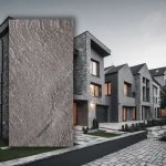 Fornir Kamienny Silver Galaxy 122x61 Elastyczne panele elewacyjne