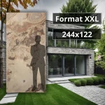 Fornir Kamienny XXL Indian Autumn 122x244 Elastyczna tapeta kamienna Kamień w rolce
