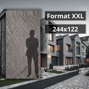 Fornir Kamienny XXL Silver Galaxy 122x244 Elastyczna tapeta kamienna kamień w rolce