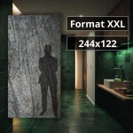Fornir Kamienny XXL Gold Green 122x244 Elastyczna tapeta kamienna kamień w rolce