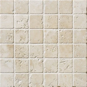Kamień dekoracyjny Trawertyn classic 30x30cm mozaika 4.8x4.8